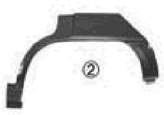 VAN WEZEL 3730143 -  Боковина